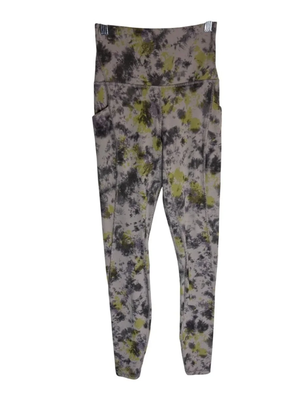 Lululemon Align High-Rise Pant Pockets Full Length Tie Dye Mauve Nulu-sz 4
